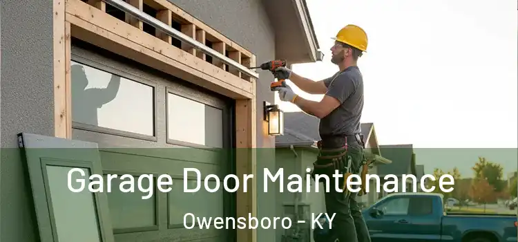 Garage Door Maintenance Owensboro - KY